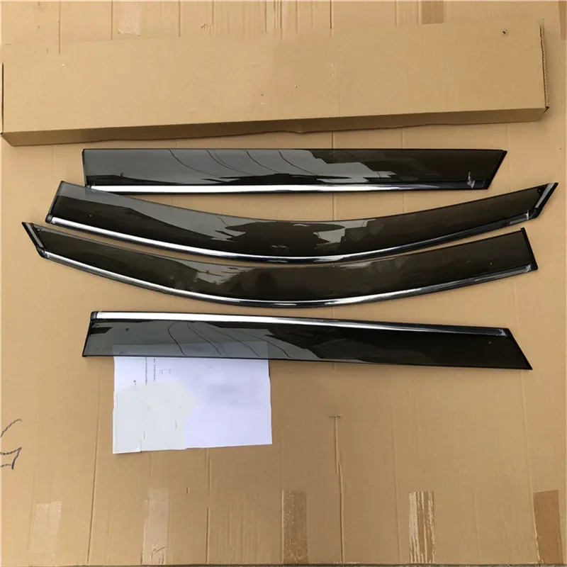 For Peugeot 5008 2017-2021 Car window rain eyebrows Car window rain file Rain board Breathable decoration car accessories