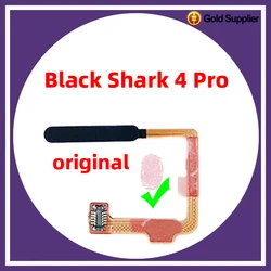 Original For Xiaomi black shark 4 Pro Fingerprint Sensor Scanner Touch ID Connect home button Flex Cable