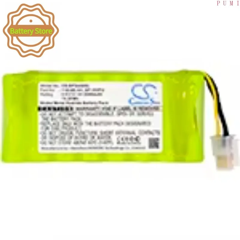 CS Replacement Battery for Gossen Metrawatt,Dranetz MAVOWATT 230,MAVOWATT 240,MAVOWATT 270 PN:BP-HDPQ 2000mAh / 19.2Wh