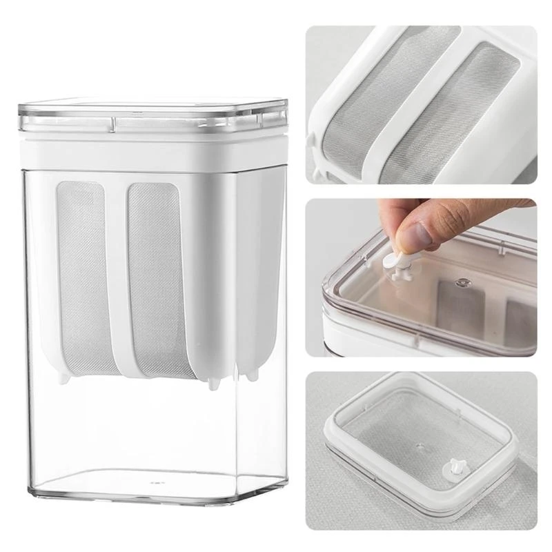 

652F Manual Yogurts Filter Cheese Yogurts Filter Kitchen Fine Strainer for Homemade Greek Yogurts Safe