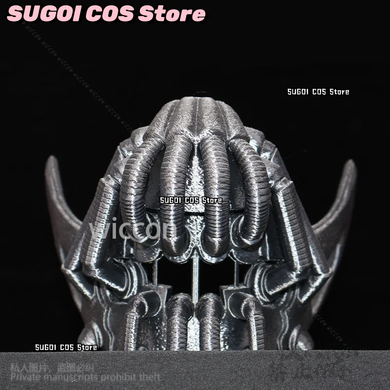 Bane Cosplay Anime Dark Horror Movie Knight Black Skull 3D Polylactic Acid Mask Halloween Christmas Party Man Cos Role-playing