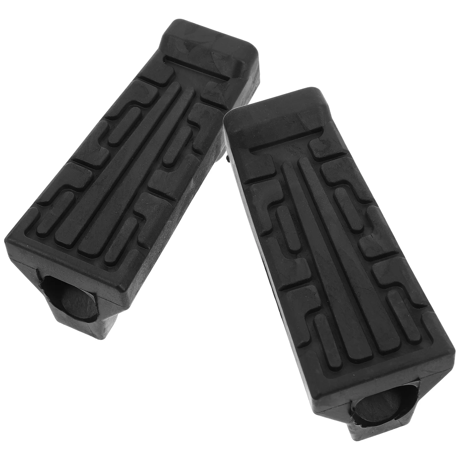 

1Pair Motorcycle Foot Pegs Rubber Front Anti-Slip Heavy Duty Replacement Pedal for Long-Lasting Fit Ideal Ride