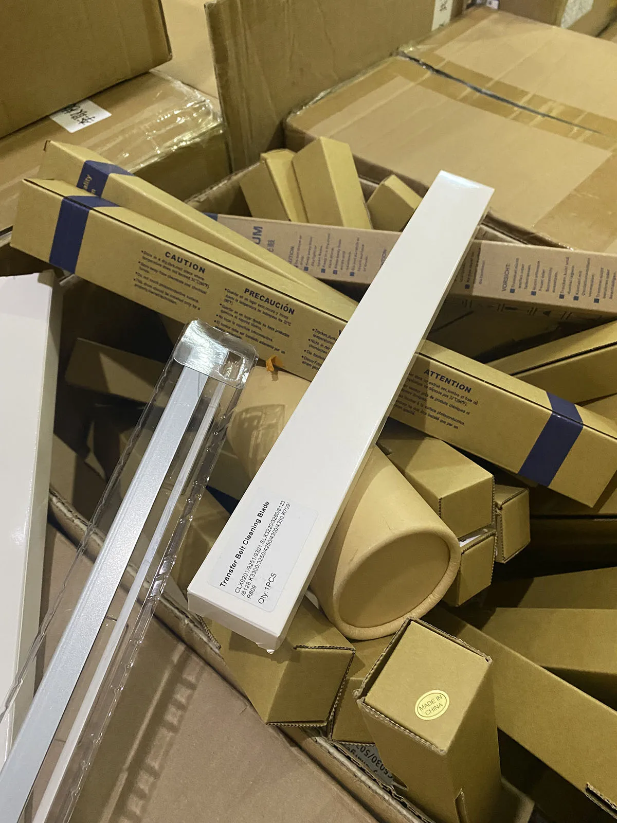 

4X Wiper Blade For Samsung X4220 X4230 X4250 X4300 X3220 X3280 Printer,CLT-R804 CLT-R808 4220 Transfer Belt Drum Cleaning Blade