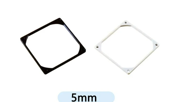 92mm PC Case Fan Riser Bracket, Fake Radiator Modification Fan Spacer, Screws Included