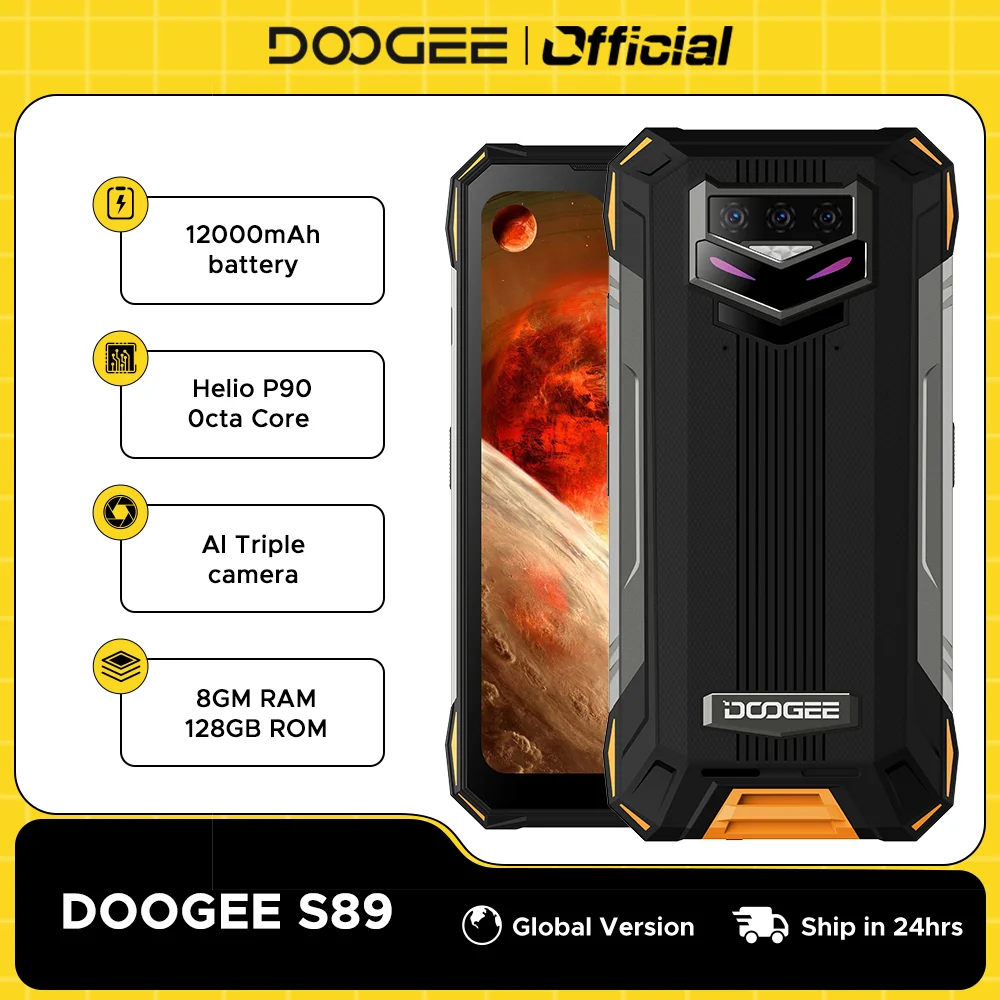DOOGEE S89: الهاتف المضاد للصدمات الأقوى والأكثر تطورًا لعام 2025