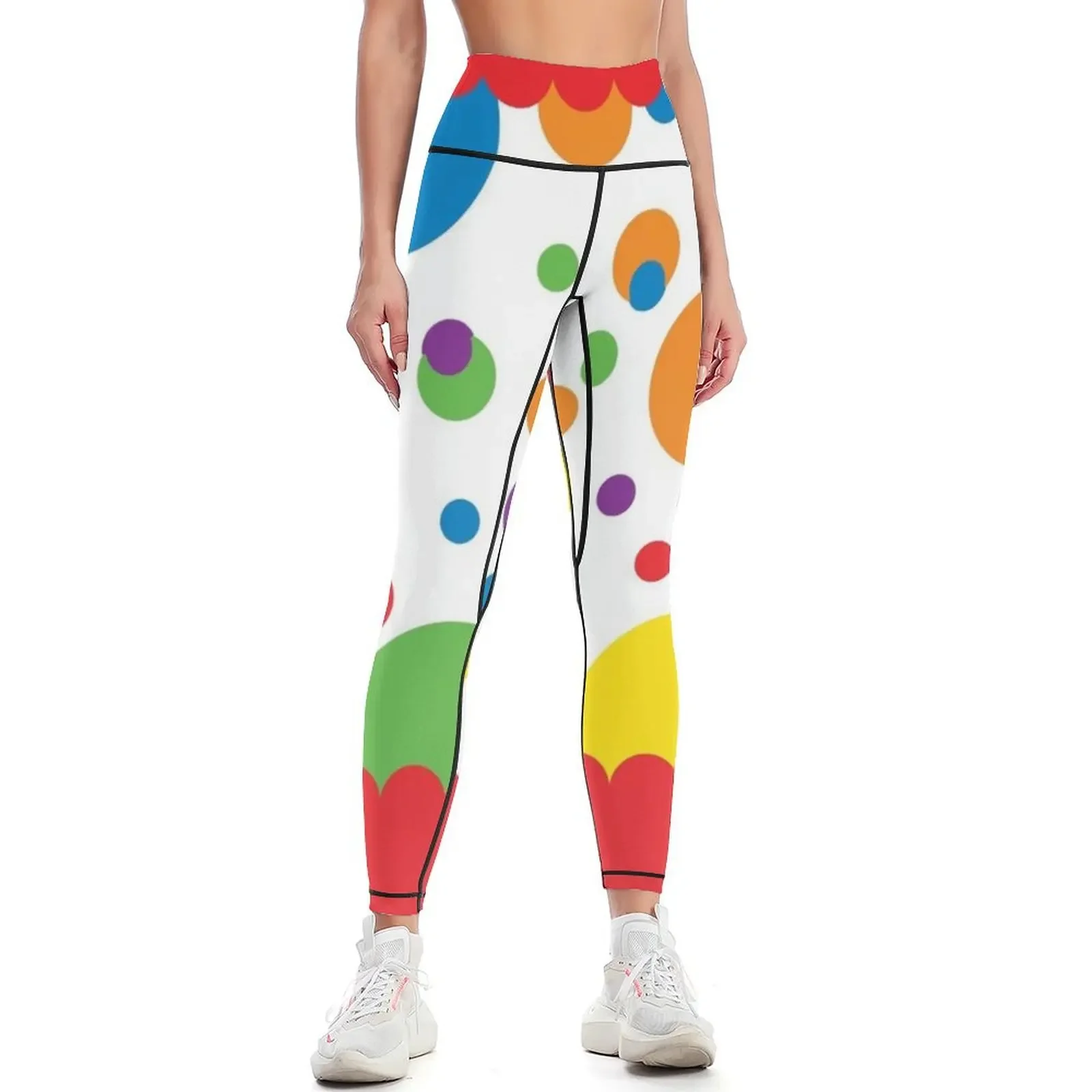 

Clowning around Leggings push up fitness Women's high waist gym pants sports tennis for Womens Leggings