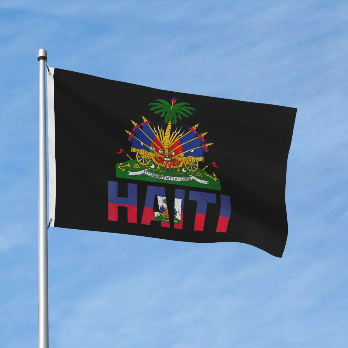 Haiti Independence Haitian Flag Day Haiti Flag Flag Funny Hanging Flags 3x5 ft Design Banner For College Dorm Room Bedroom