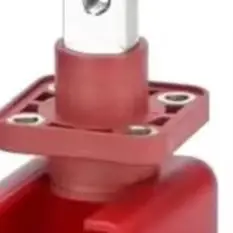 2PCS 200A Red Black Copper Terminal Post High Current For Battery Connector For Energy Storage System And Lithium Power Supply