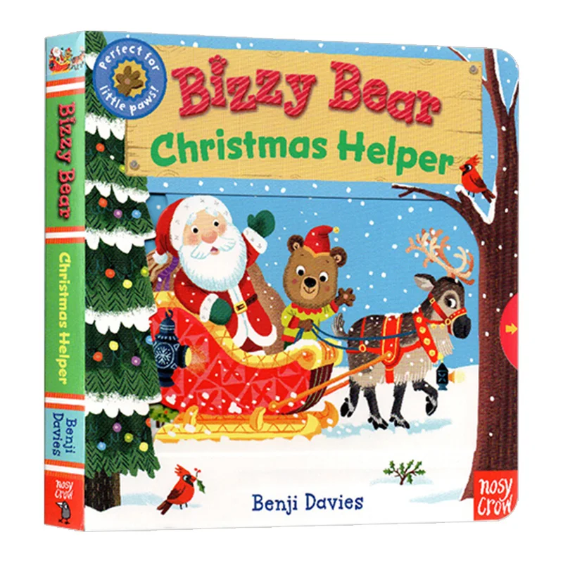 

Bizzy Bear Christmas Helper, Children's books aged 3 4 5 6, English picture book, 9780763680046