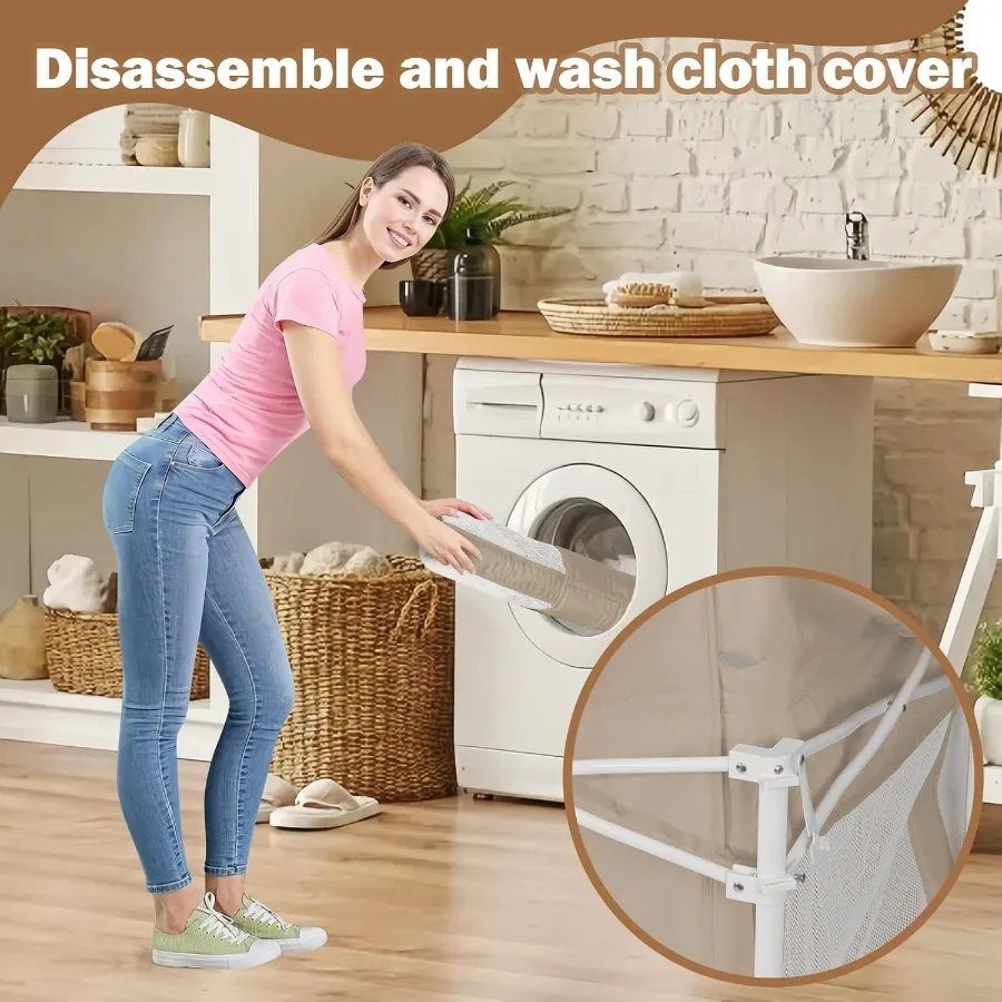 Cercadinho dobrável para bebês, 50x50 playard para bebês e crianças, cerca portátil de segurança para bebês, leve, sem instalação, ambiente interno e externo