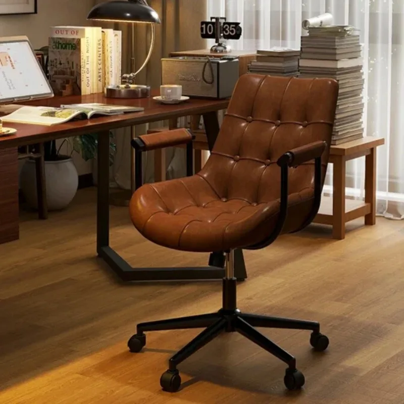 

Home Bedroom Lifting Swivel Chair Light Luxury Comfortable Makeup Chair Adult Rocking Chair Compressed Armchair Recliner
