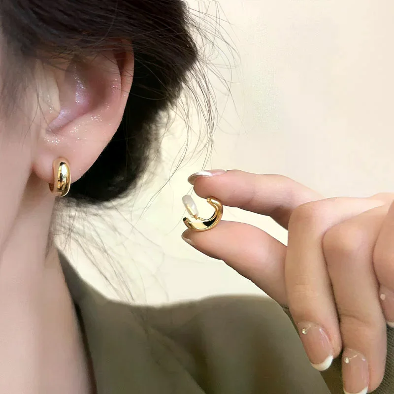1-пара-простые-темпераментные-зажимы-для-ушей-винтажные-милые-серьги-клипсы-без-пирсинга-для-женщин-и-девочек-ювелирные-аксессуары-подарки