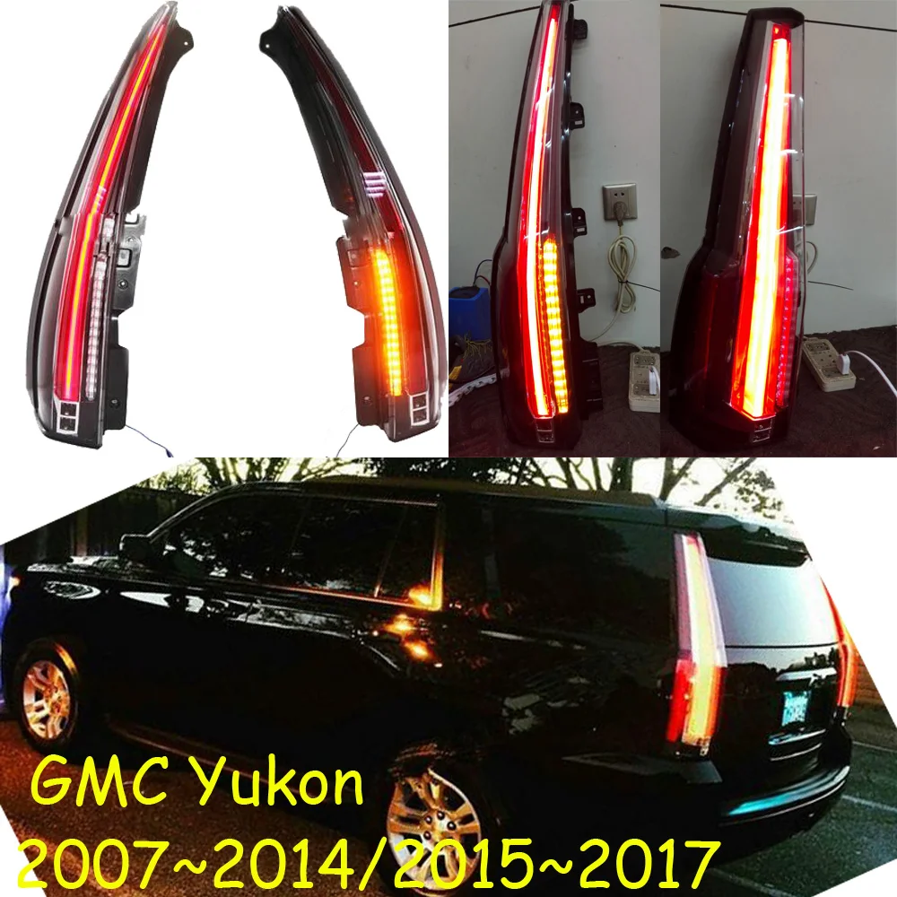 2PCS Car Styling for GMC YUKON Taillights 2015 2016 2017year for YUKON Tail Lamp+Turn Signal+Brake+Reverse LED light