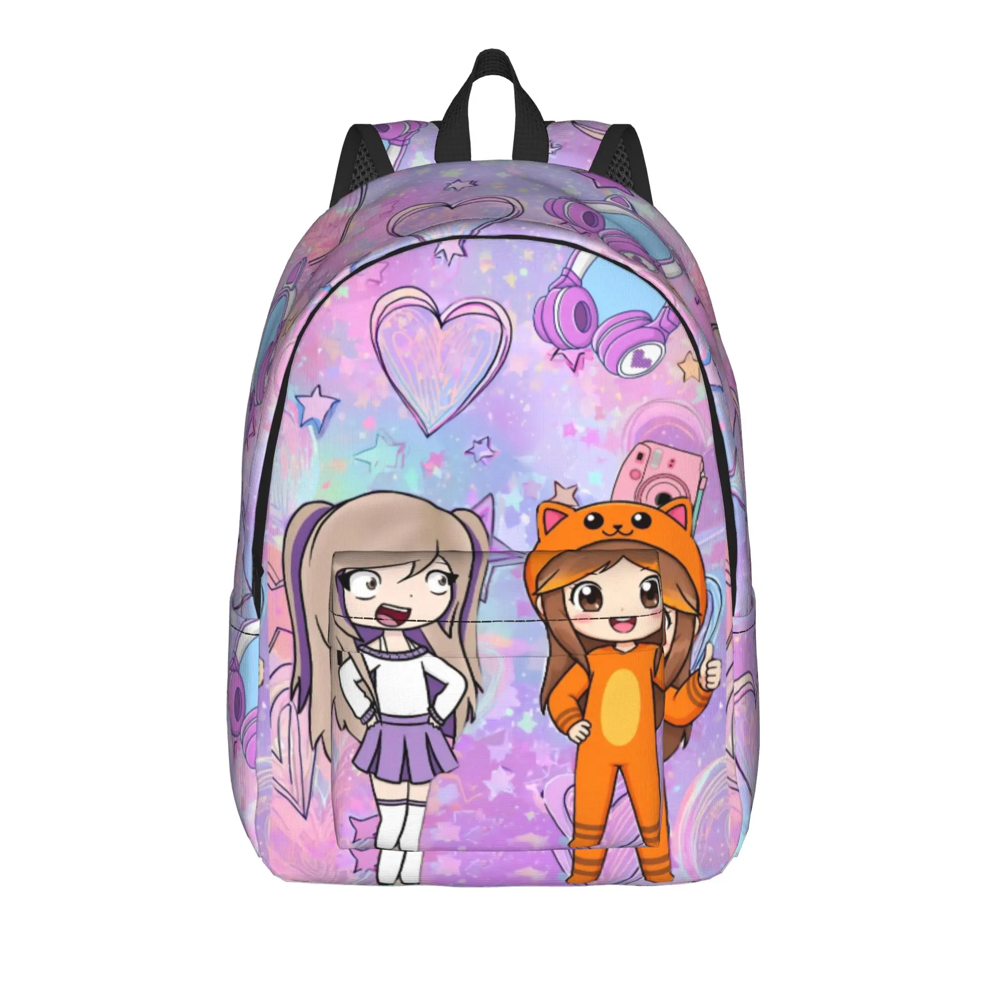 Lyna Vallejos Gamer Casual Backpack Sports Student Business  Daypack for Men Women College Shoulder Bag