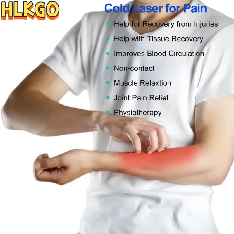 

Portable 808nm 650nm Cold Laser Therapy Device For Personal Use Pain Management Soft Tissue Healing