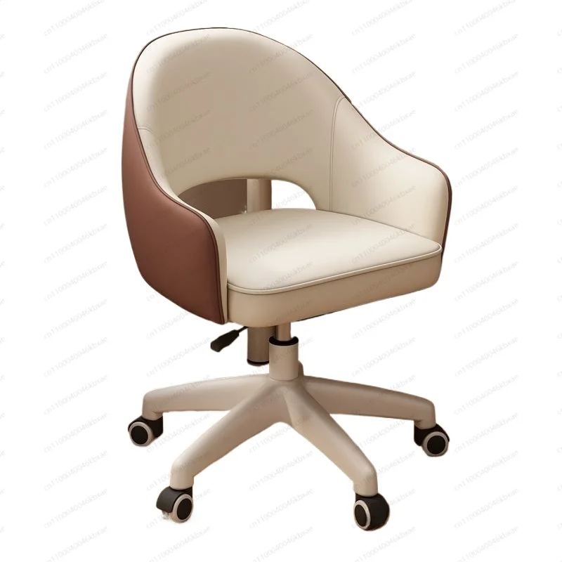 

Computer chair Home sedentary comfortable swivel chair Girls bedroom makeup chair Dormitory student study desk backrest stool