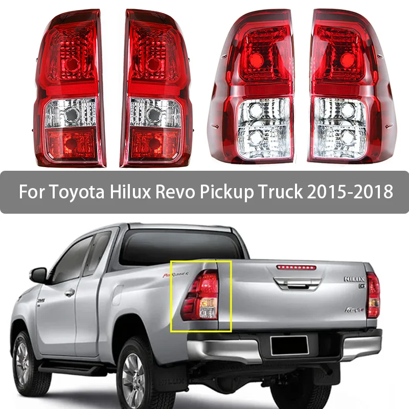 

1 шт. задний фонарь с проводами для Toyota Hilux Revo Pickup Truck 2015 2016 2017 2018 задний фонарь сигнальная лампа заднего хода