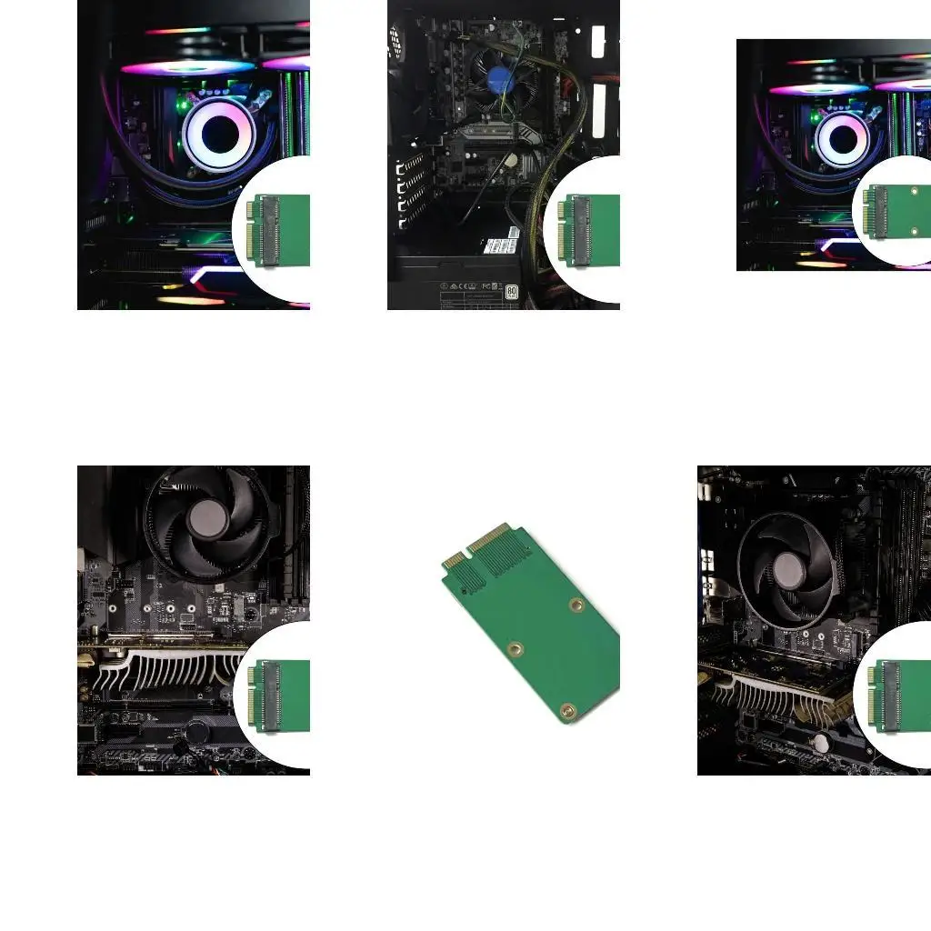 

652F Quality Miniture PCIE Adapter for Devices Testing Protects Gold Fingers from Wear Ensures Safe Equipments Testing