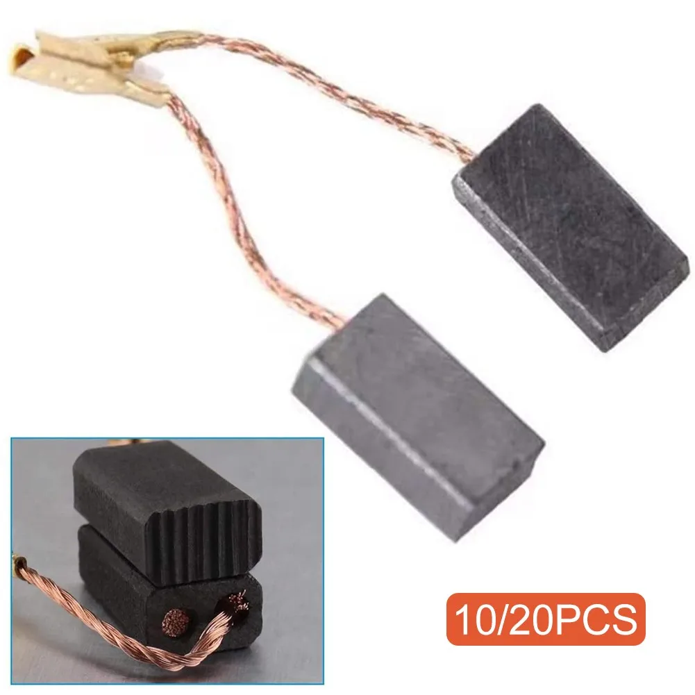 Electric Brushes Carbon Brush 6.5 8 13.5mm 10 20 Pcs GWS 7-100 7-125 Parts Tools Carbon Brushes Set Accessories