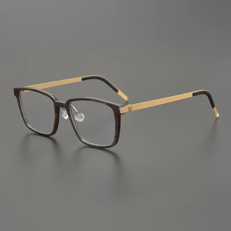 

Optical Ox Horn Men Glasses Frame Handmade High Quality Designer Brand Eyewear Square Women Fashion Business Eyeglasses