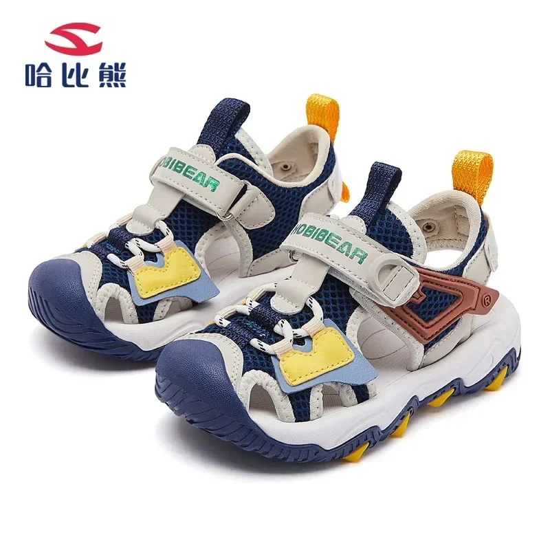 Summer Sandals Kids Shoes Children Girls and Boys High Quality Toddlers Non-slip Sole Beach Sandalias 4-9Y AU7699