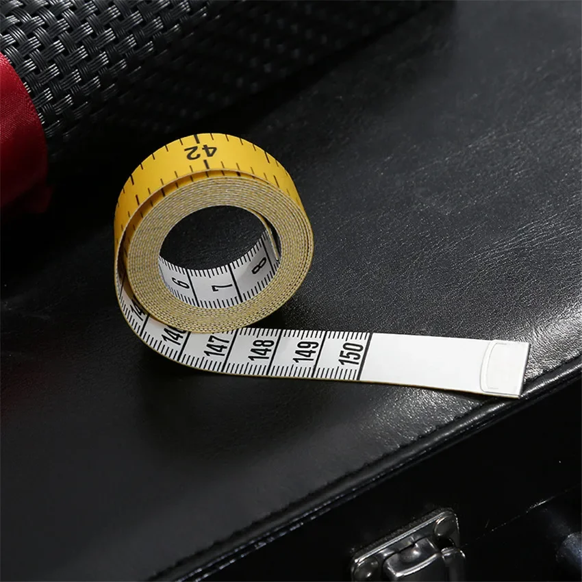 1.5m colore cucito doppia scala righello morbido misura di nastro cucito domestico sarto righelli vestiti vita misura righello strumenti nastri