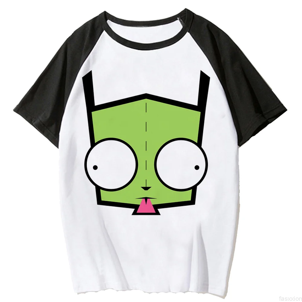 Invader Zim top women summer top girl anime clothing