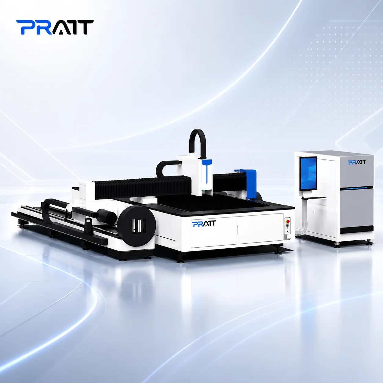 

High Efficiency Metal Structure Fabrication Fiber Laser Metal Tube Pipe Sheet Cutting Machine