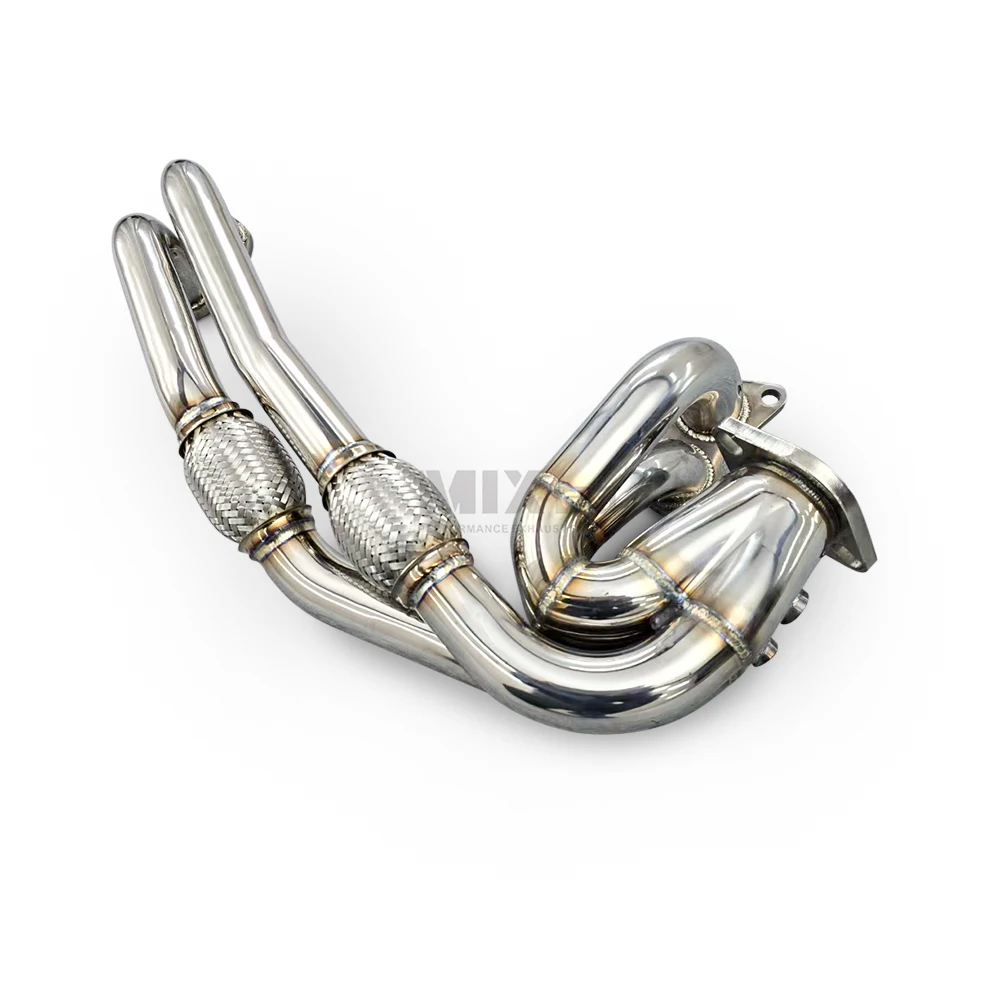 

Hot selling Exhaust Manifold Header For Toyota crown 2.5 3.0 2006-2012 Engine Stainless Steel Exhaust Muffler Pipe