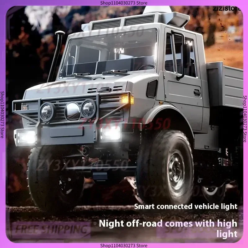 

JJRC C8823 Unimog Full-Scale Remote Control Car Toy - Six-Wheel Drive Off-Road Climbing Simulation Vehicle Gift for Ages 14+