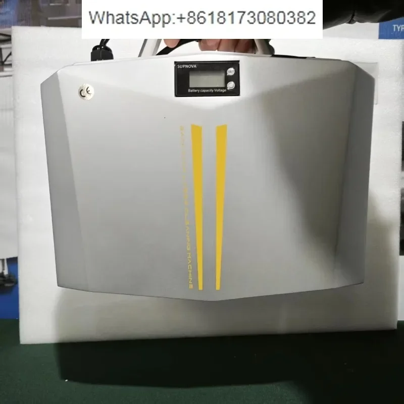 Pulse cleaning machine for rust removal of metal wood paint