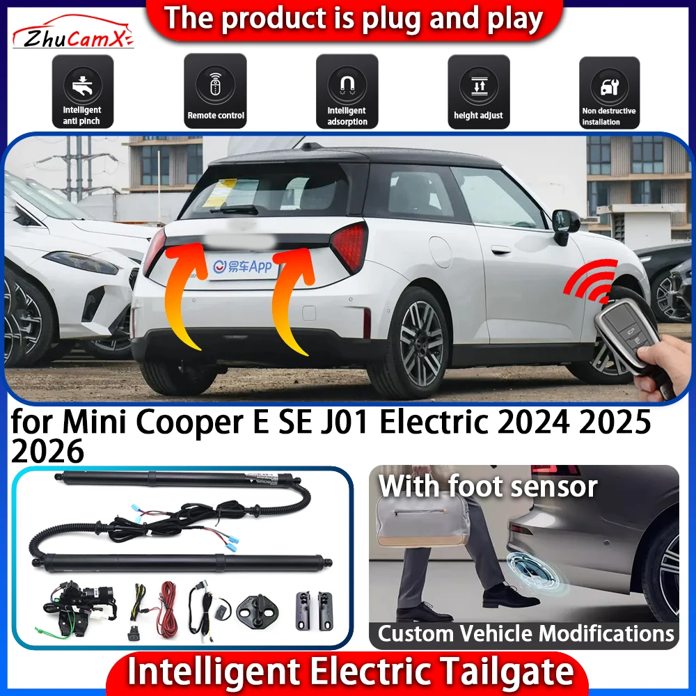 

Smart Powered Tailgate System for Mini Cooper E SE J01 Electric 2024 2025 2026 Automatic Intelligent Electric Trunk Lift Control