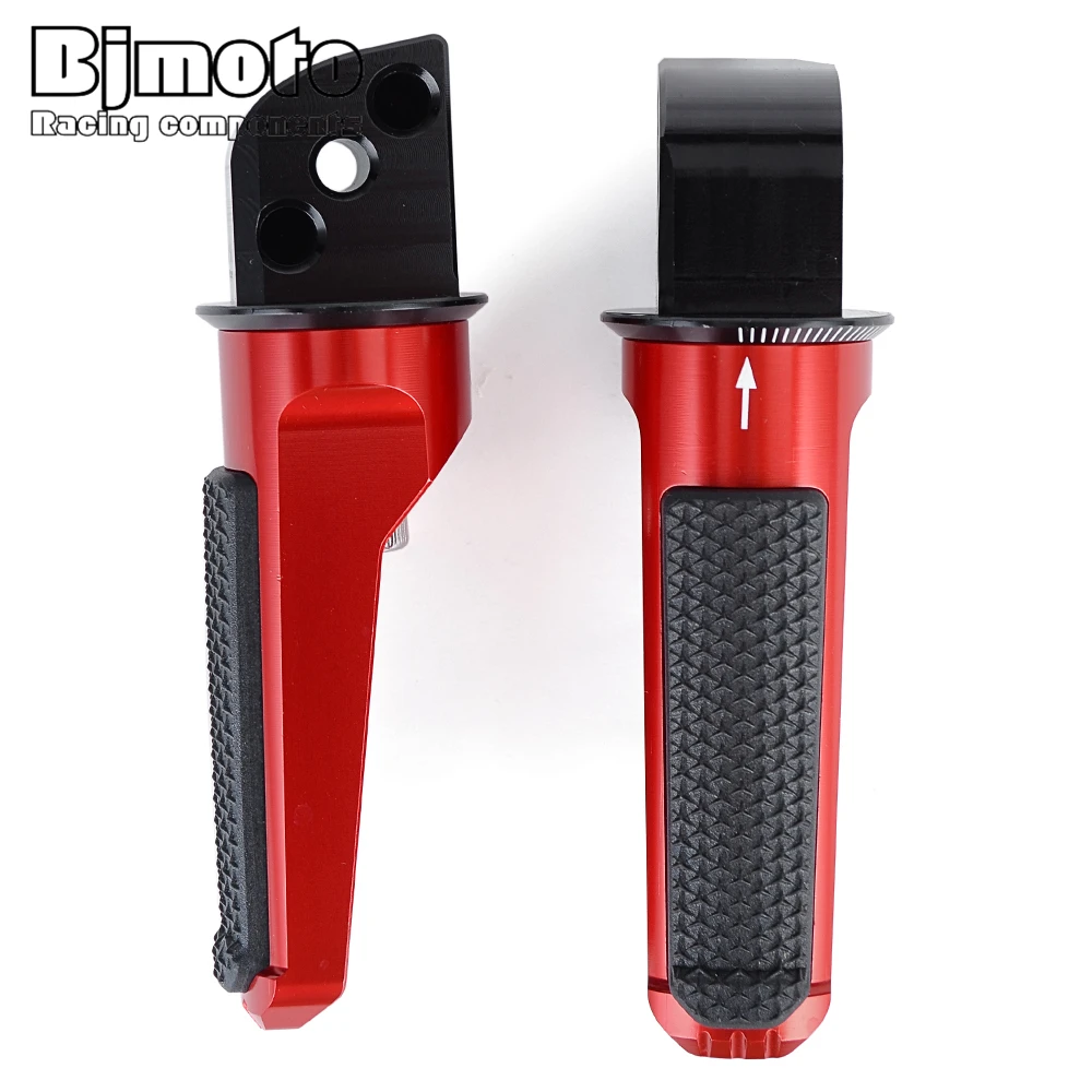 Motorcycle Rear Foot Pegs Passenger Pedal For KAWASAKI ER-6F ER-6N ER6F ER6N NINJA 400 650 H2 SX VERSYS 650 1000 Z400 Z650