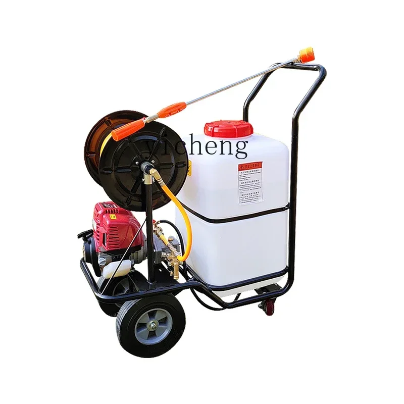 

high voltage hand push charging high voltage agricultural sprayer drug truck