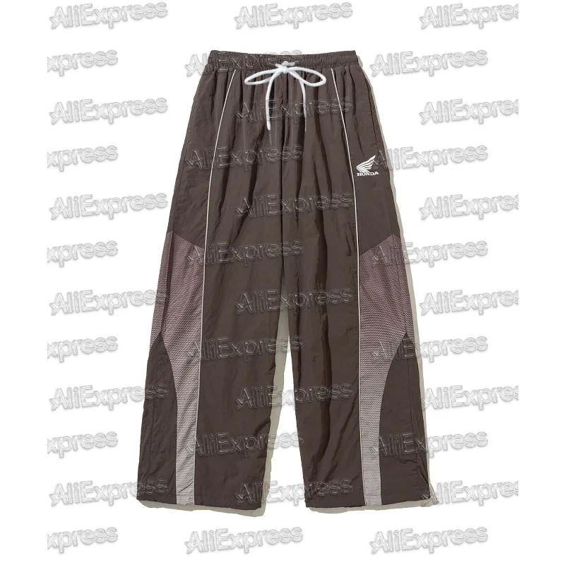 

Hond2025 Men's Fashion Casual Pants Quick-Dry Sports Motorcycle Racing Sweatpants Light Wear Autumn/Summer Outdoor Long Pants