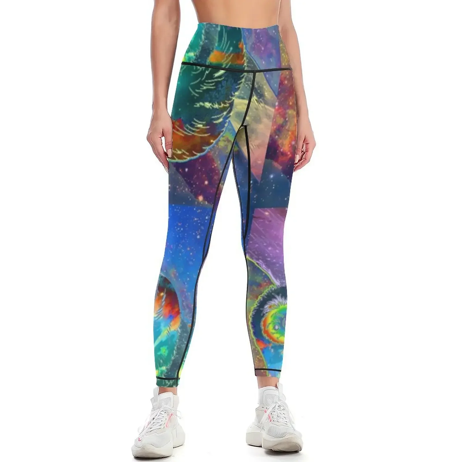 

Space Sloth Leggings Sweatpants push up legging sportswear woman gym 2025 Women's trousers Womens Leggings