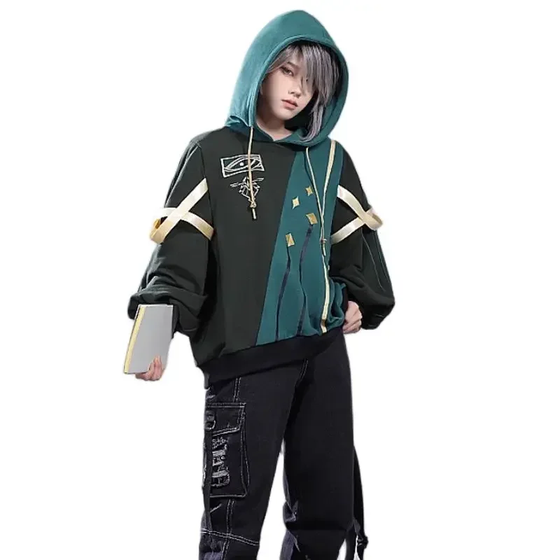 Genshin Impact Hoodie Sweatshirt Streetwear Hip Hop Pullover Hooded Jacket Anime Alhaitham Cosplay Daily Clothing Dropship MN11