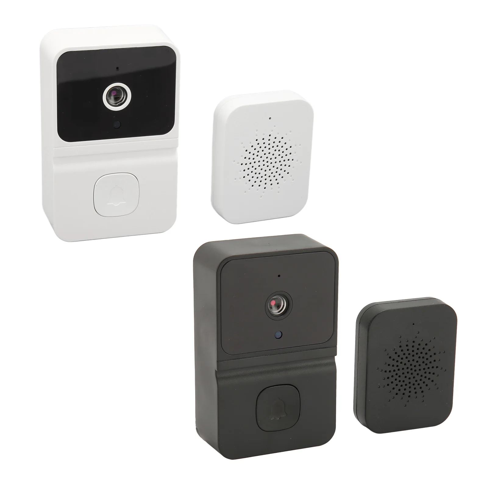 Security Camera Doorbell Two Way Audio HD Night Smart Video Doorbell Wireless Remote Indoor Ringer APP Control for Home