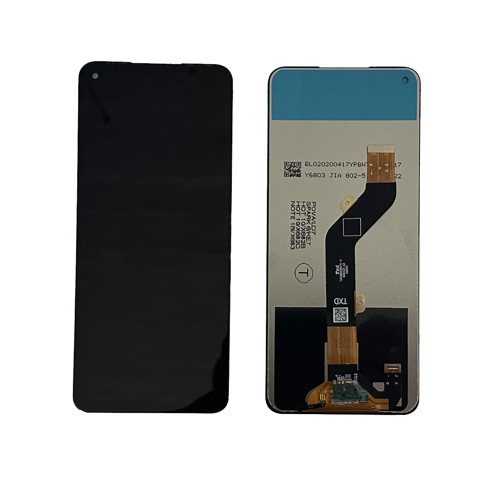 100% Tested LCD For Tecno Camon 16 CE7 CE7j CE9h Display Touch Screen Digitizer Panel Assembly Camon16 CE7 LCD SCREEN Sensor