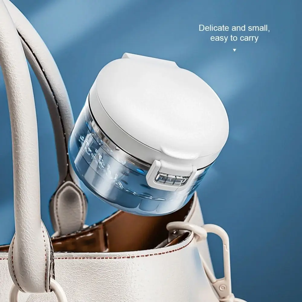 

Двухслойный ортодонтический контейнер для ретейнеров с магнитной крышкой, дренажный, герметичный, портативный, для хранения брекетов и замачивания зубных протезов