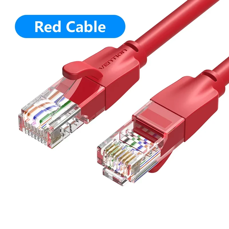 Ventie Cat6 Ethernet-kabel Gigabit Hoge Snelheid 1000Mbps Internetkabel RJ45 Afgeschermde Netwerk LAN-kabel voor PC PS5 PS4 PS3 Xbox