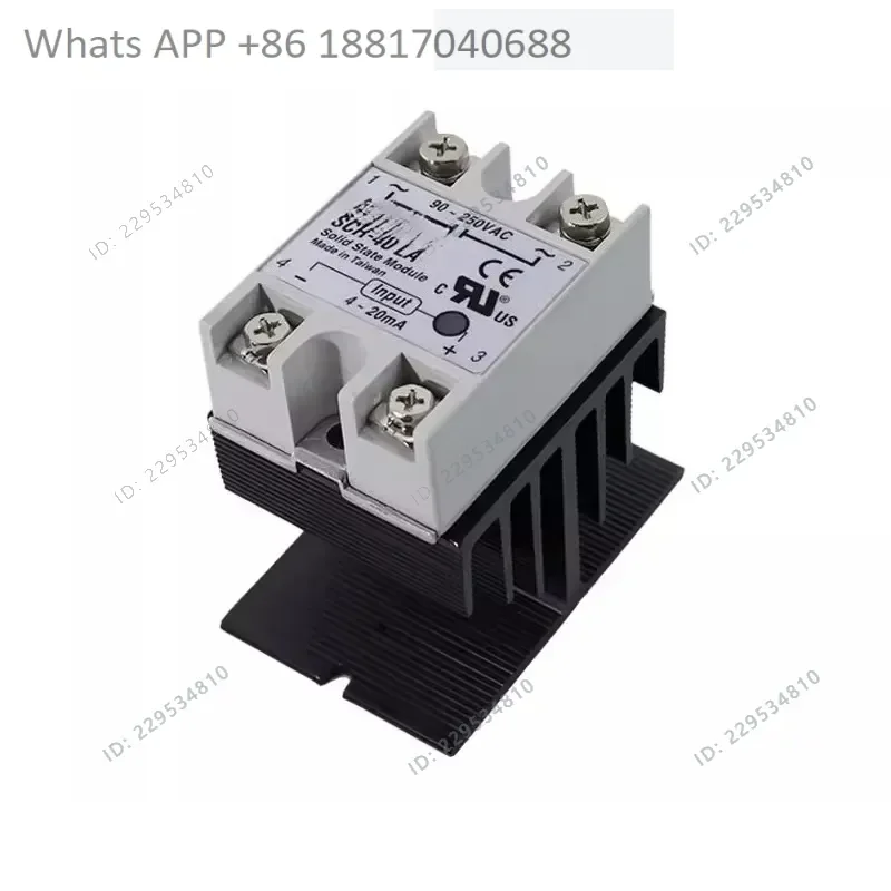 1PC for Genuine Single Phase Solid State Relay Module SCR-25LA 75 50 40 LA-H SSR-40VA