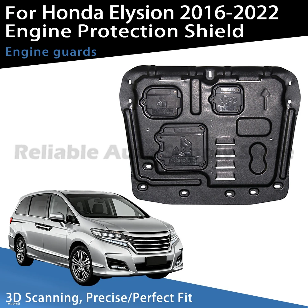 

High Quality Perfect Fit Lower Engine Cover For Honda Elysion 2016-2022, Lightweight & Anti-Corrosion, Easy Installation