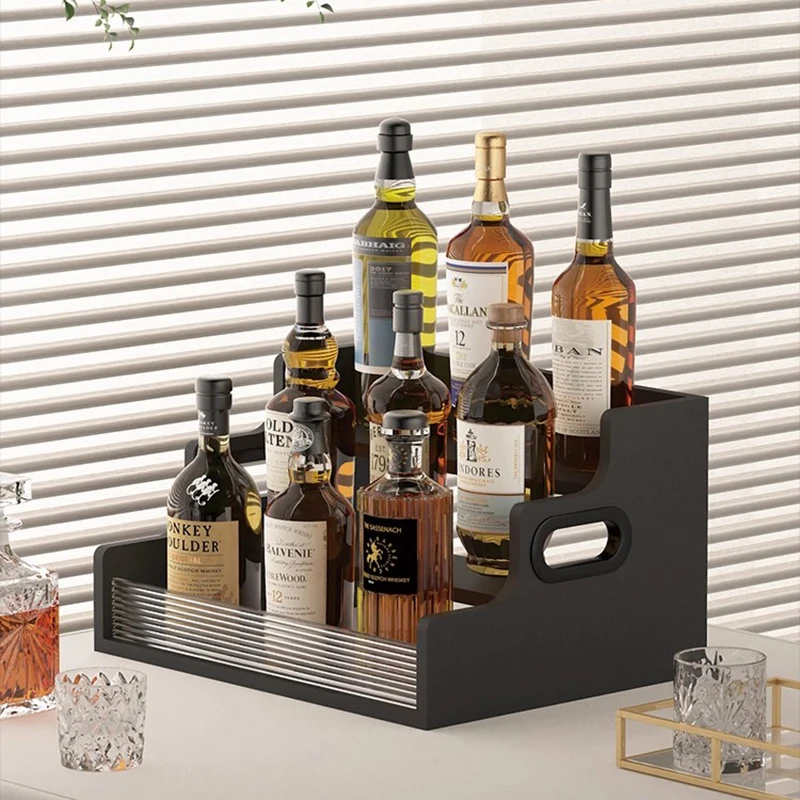 

Mobile Kitchen Bar Cabinet Shelves Living Room Storage Restaurant Display Luxury Wine Cabinet Modern Repisa Trendy Furniture