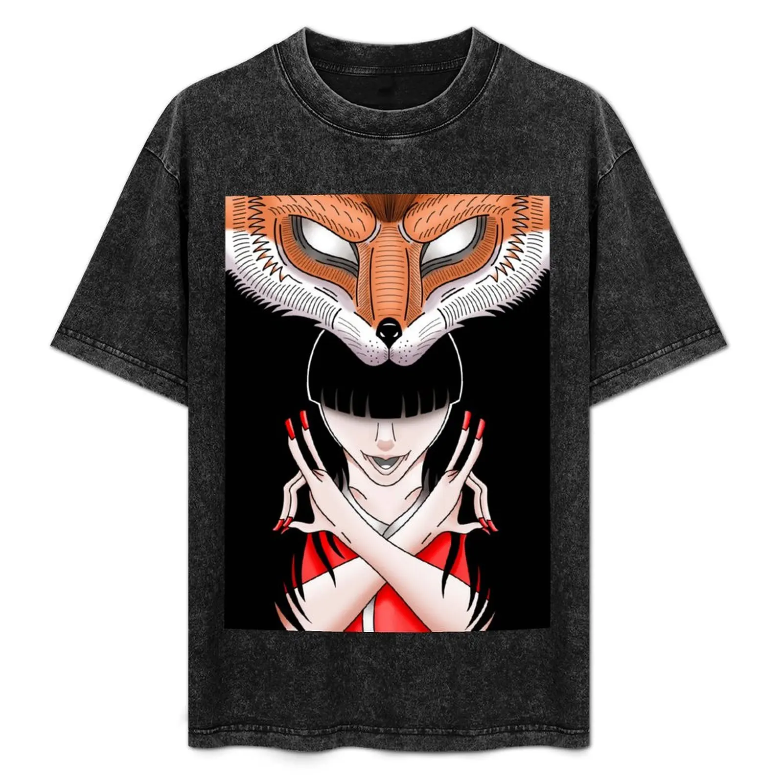 

Fox God T-Shirt Casual Basic Short Sleeve T-Shirt