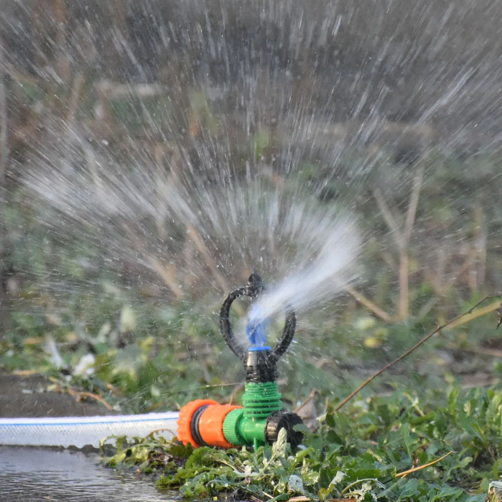 Irrigatore rotante per prato da giardino 1/2 \