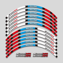 For BMW S1000XR S1000 XR S 1000XR s1000xr Motorcycle Wheels Sticker Rim Tire Reflective Stripe Accessories Decorative Decals Set