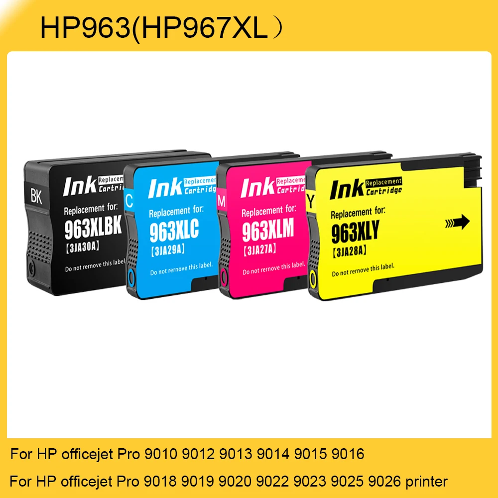 

einkshop 963XL 967XL Replacement Ink Cartridge for HP OfficeJet Pro 9010 9012 9013 9014 9015 9016 9018 9019 9020 9022 9023 9025