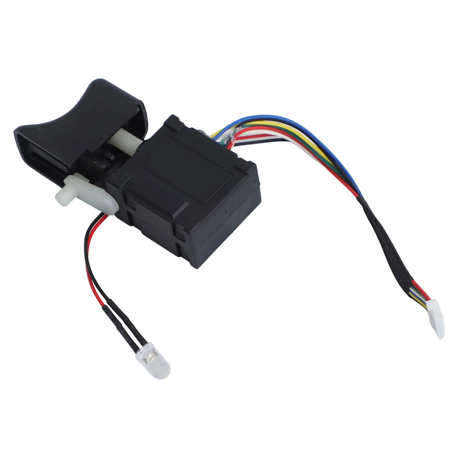 

For Home Repairs Brushless Cordless Drill Trigger Switch Brand New Built-in Light Easy To Install Line Length 100mm