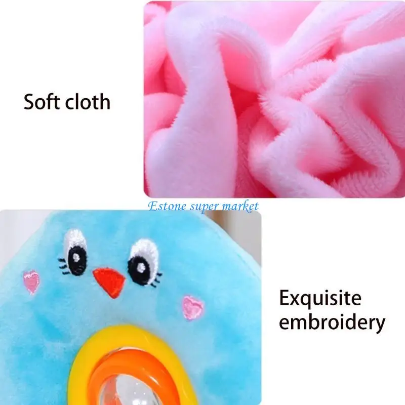 090B 幼児パズルおもちゃベッド/ベビーカーガラガラぶら下げアクセサリー新生児に適した幼児おしゃぶり用品